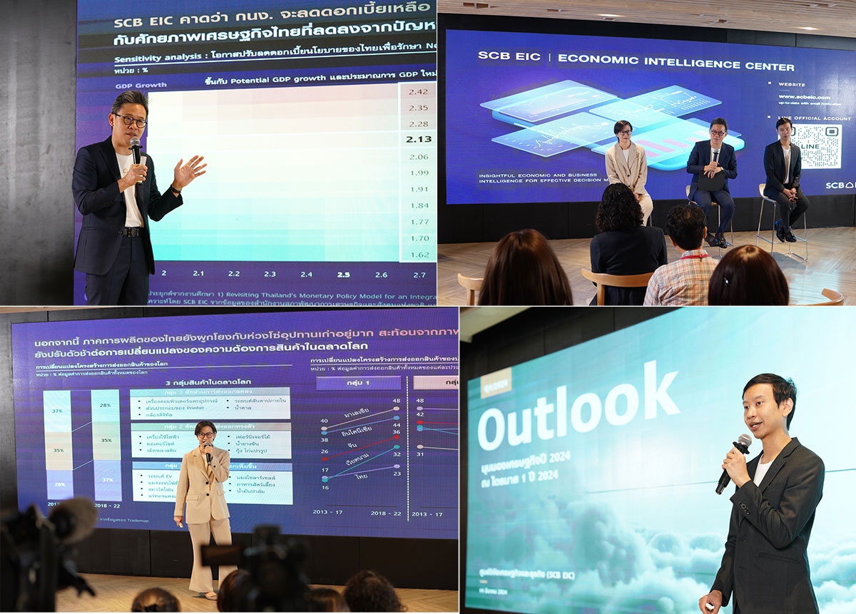 อีไอซี จัดแถลงข่าว Outlook Q1/2024