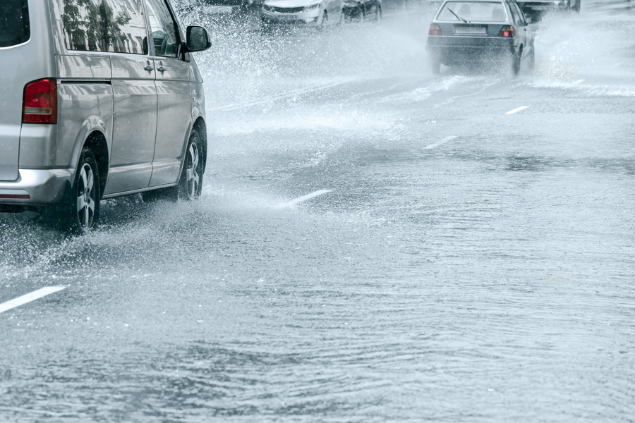 Safety Driving Through Flood Water